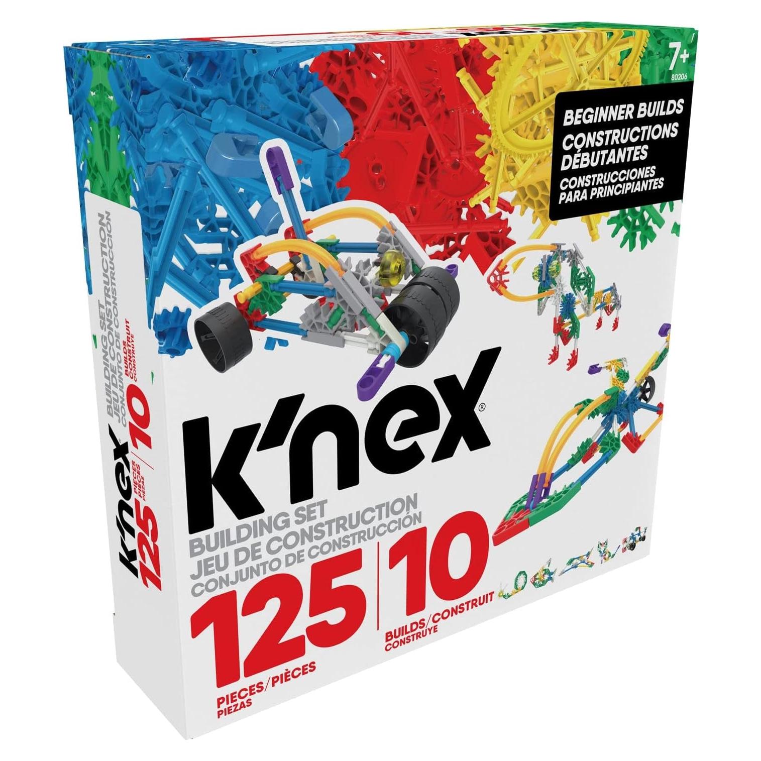 Set de Construcción K'NEX 125 Piezas para Niños 7 Años
