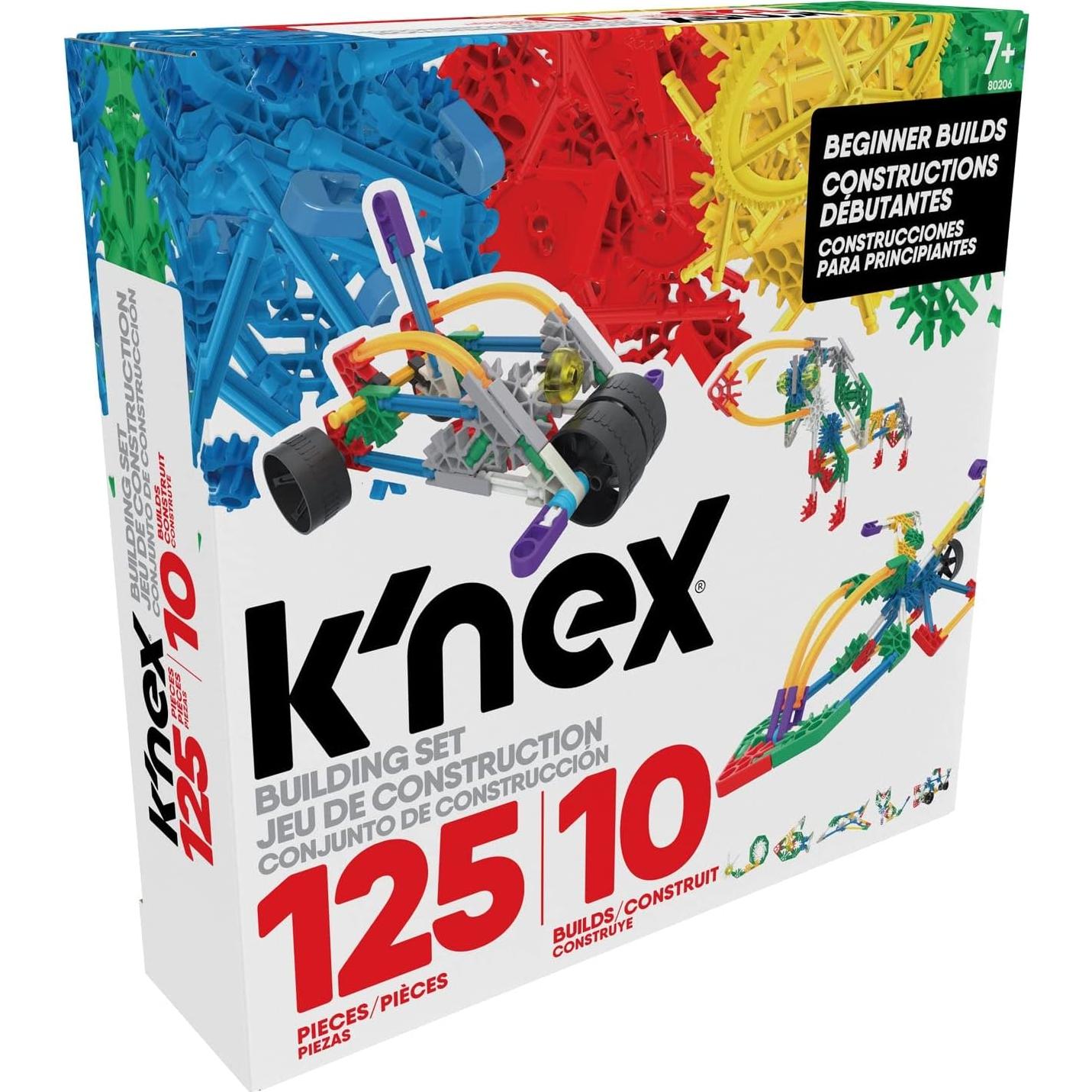 Set de Construcción K'NEX 125 Piezas para Niños 7 Años