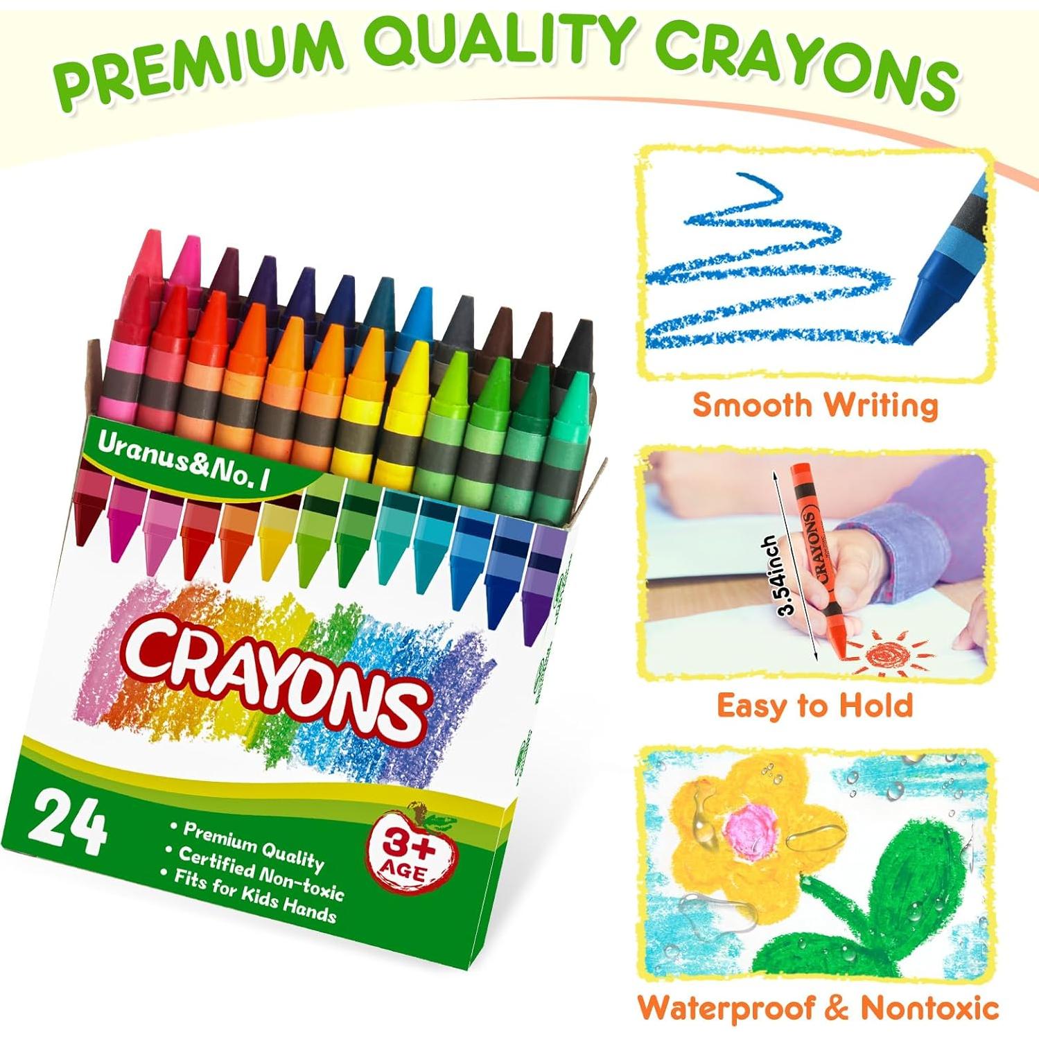 Crayones Premium Multicolor Uranus&No.1 - 48 Piezas
