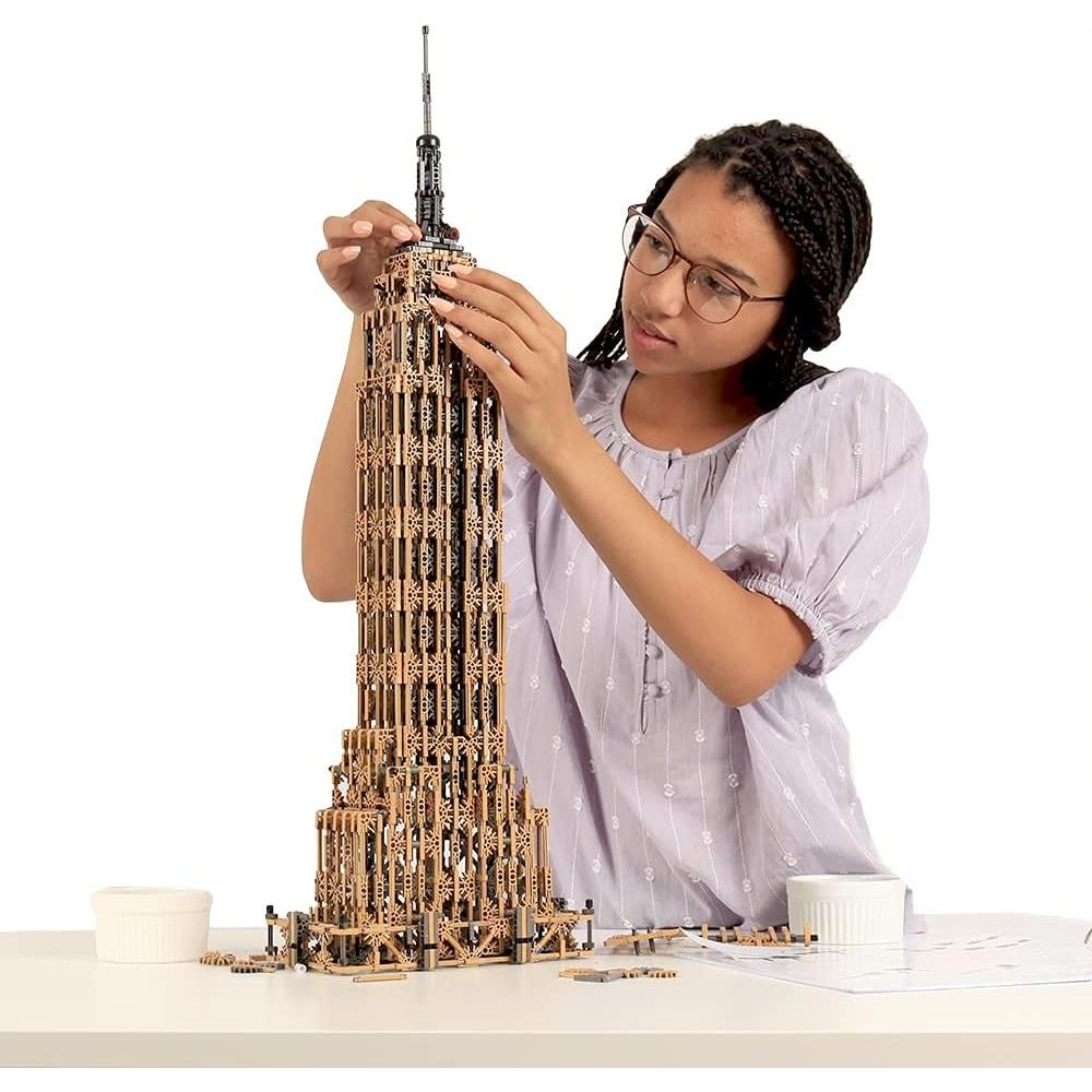 K'NEX Arquitectura - Edificio Empire State - 2122 Piezas