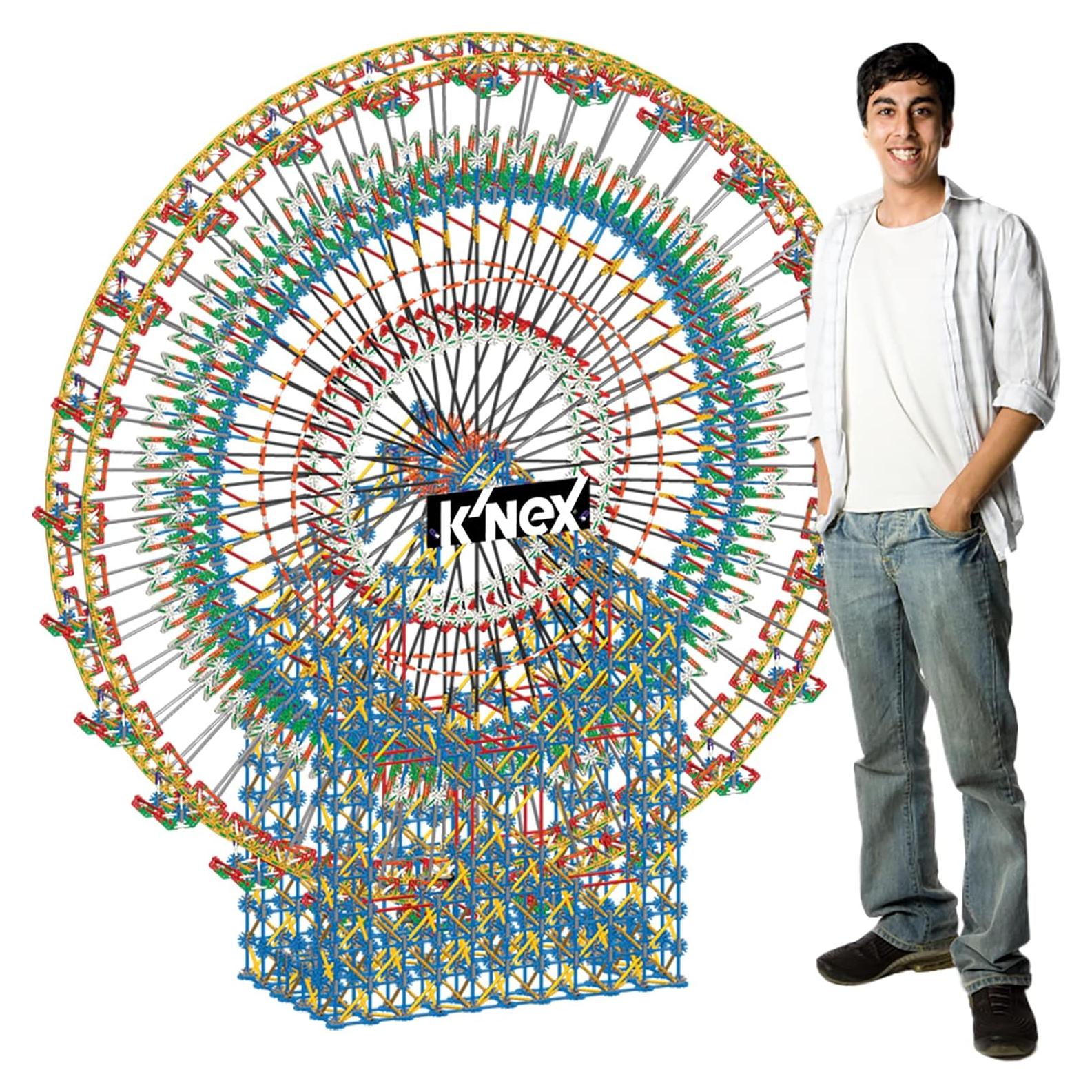 K'NEX Rueda de la Fortuna 182 cm Set de Construcción 8551 Piezas