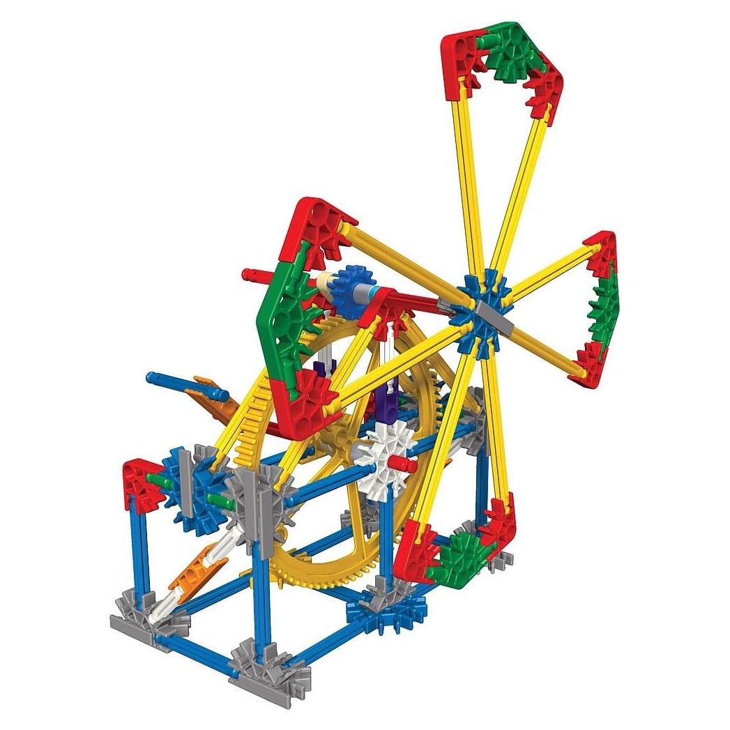 K'NEX Educación - Juego de Engranajes 198 Piezas - Grados 3-5