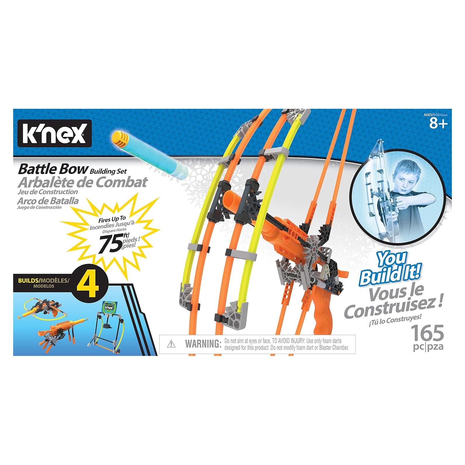 K'NEX K-Force Arco de Batalla 165 Piezas para 8-15 Años
