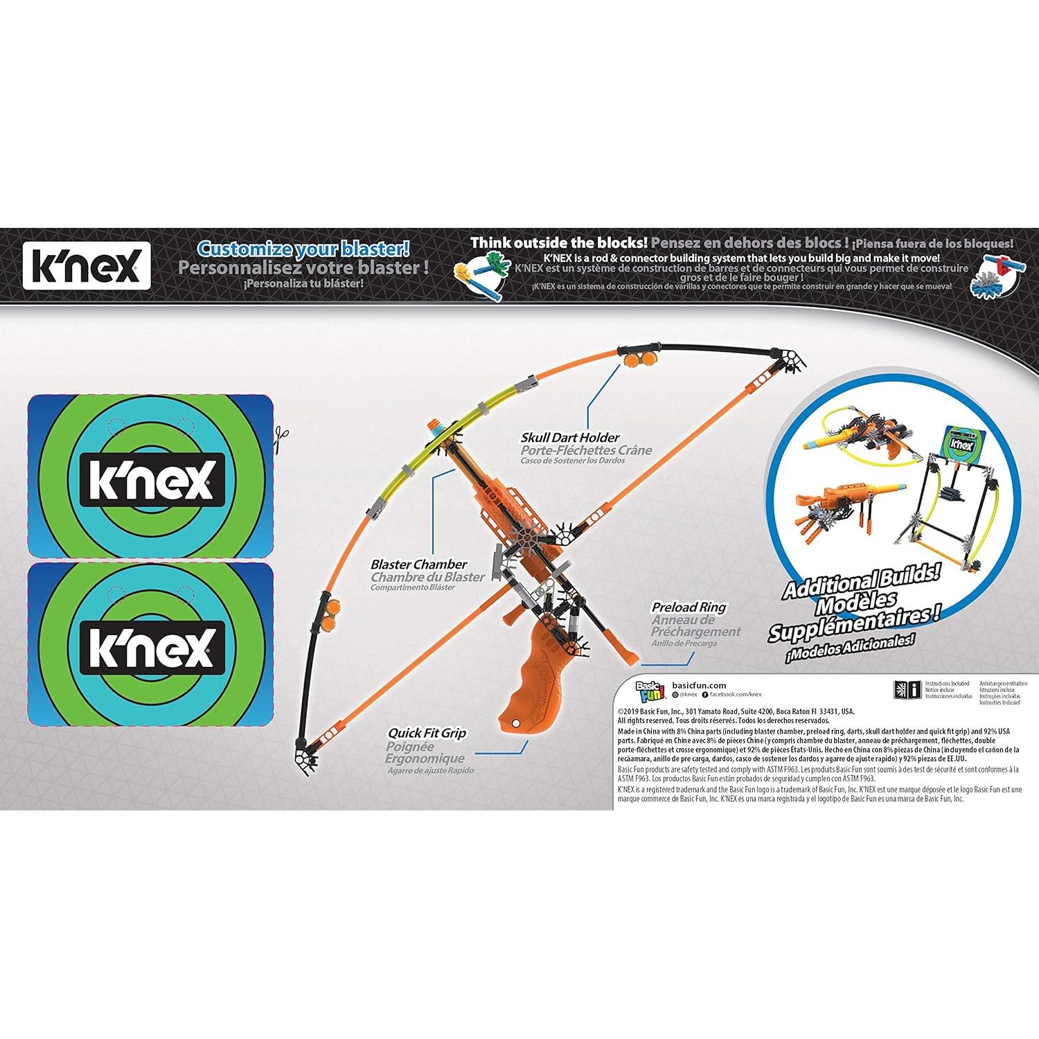 K'NEX K-Force Arco de Batalla 165 Piezas para 8-15 Años