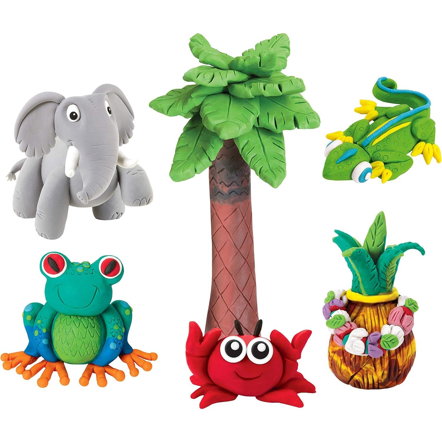 Kit de Arte de Arcilla Crayola Deluxe 50 Piezas No Tóxica