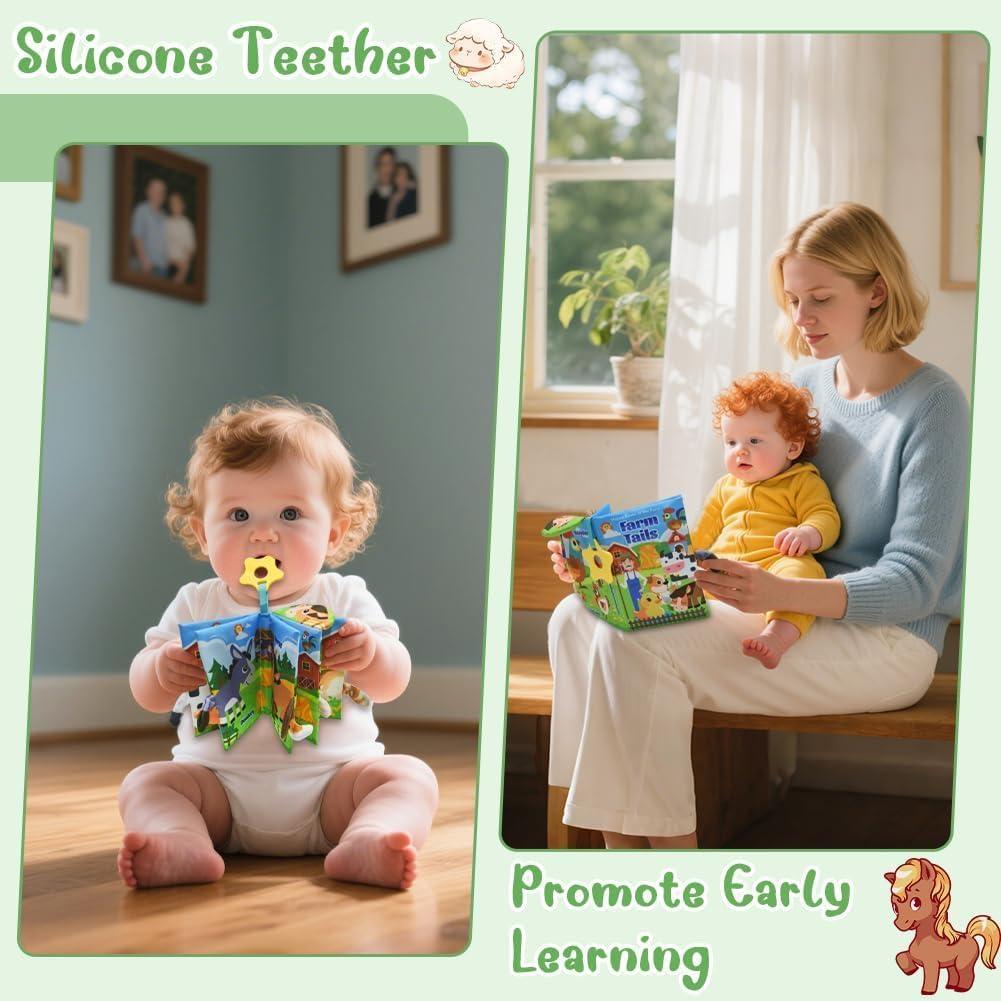 Gran Granja Musical Roja Kimicare con Animales y Libro