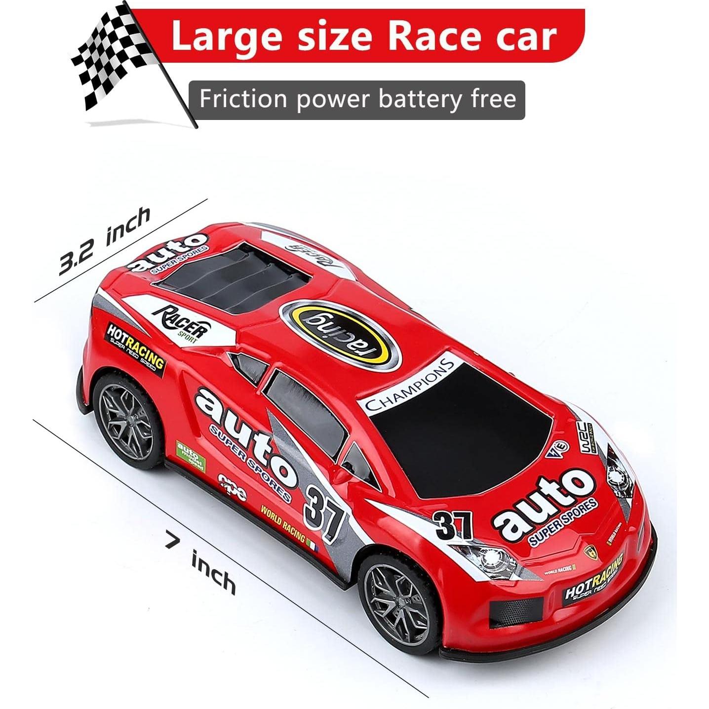 Set de coches de fricción ZOHANINDL 7" - 3 colores para niños