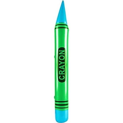 Juego de 4 Crayones Inflables RIN 111.76 cm Colores Variados