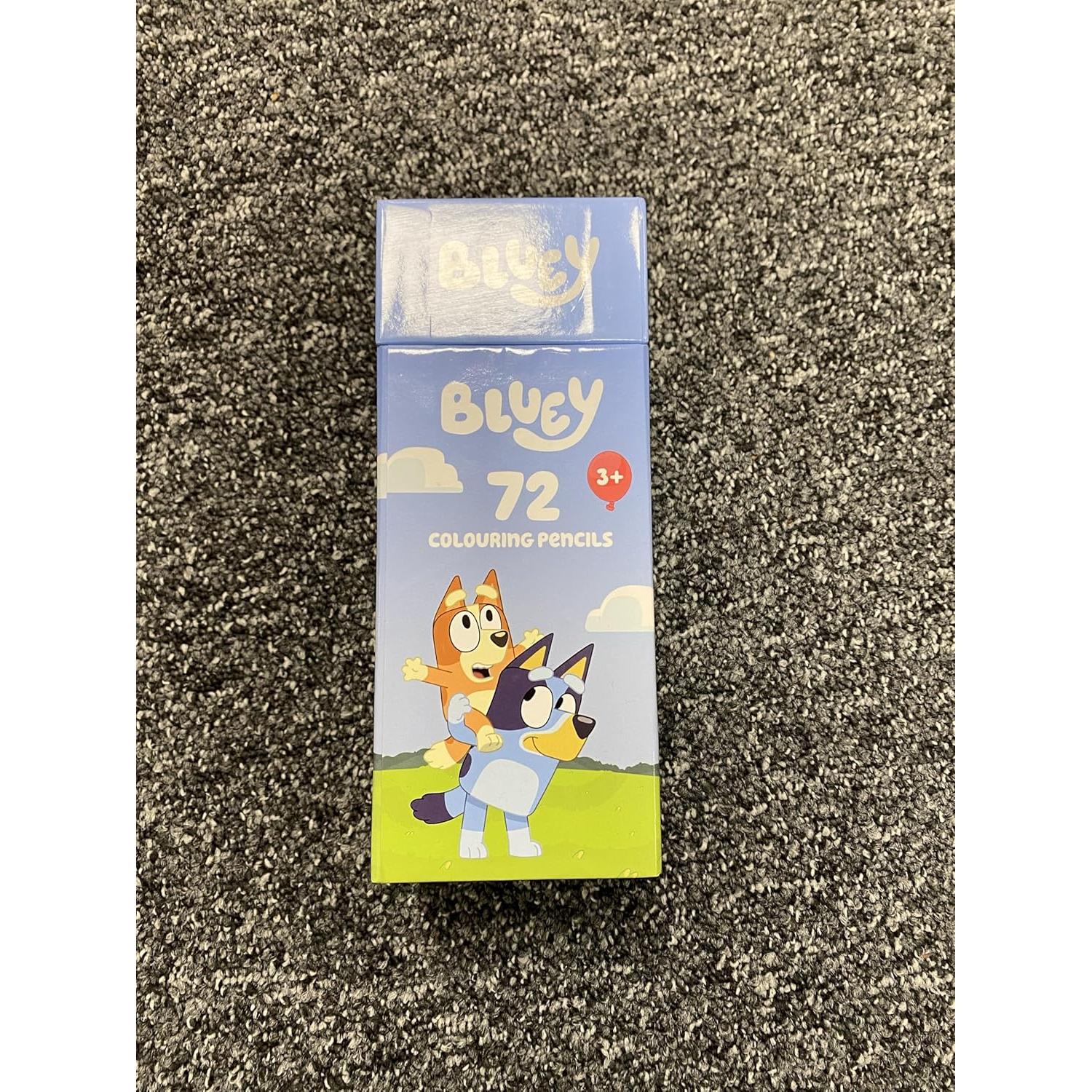 Set de Lápices de Colorear Bluey - 72 Colores para Niños