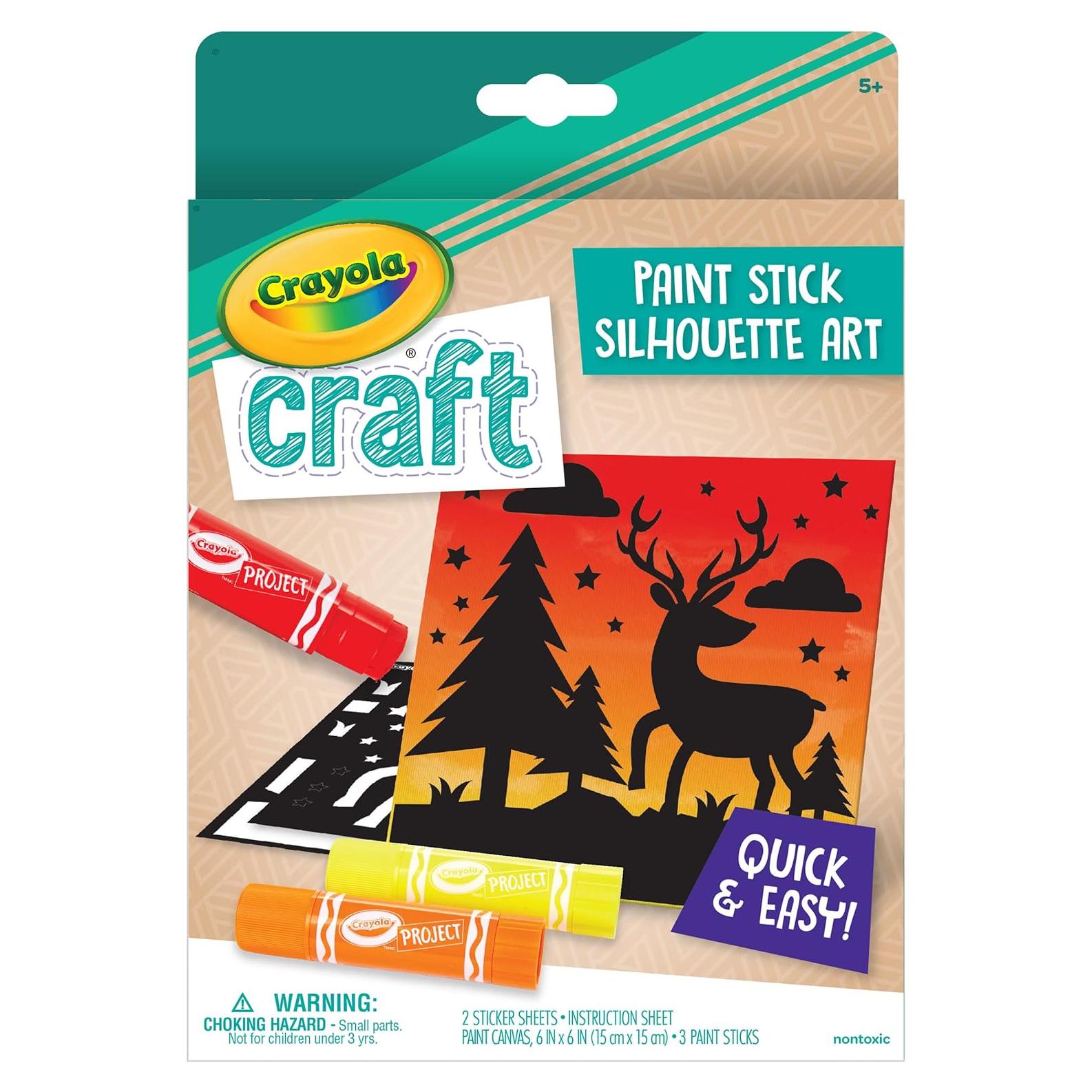 Set de Pintura Stick Crayola Craft para Niños - 6 Piezas