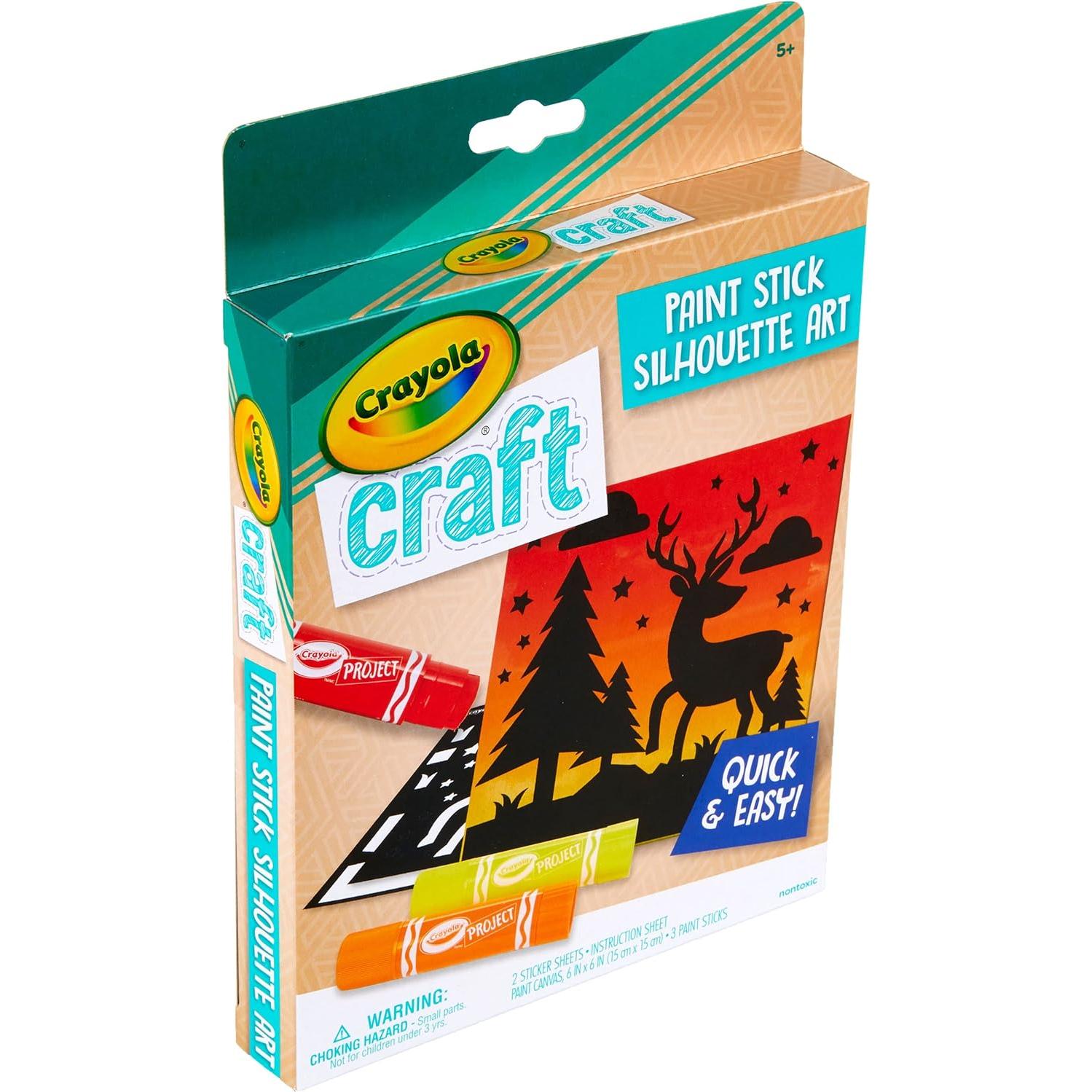 Set de Pintura Stick Crayola Craft para Niños - 6 Piezas