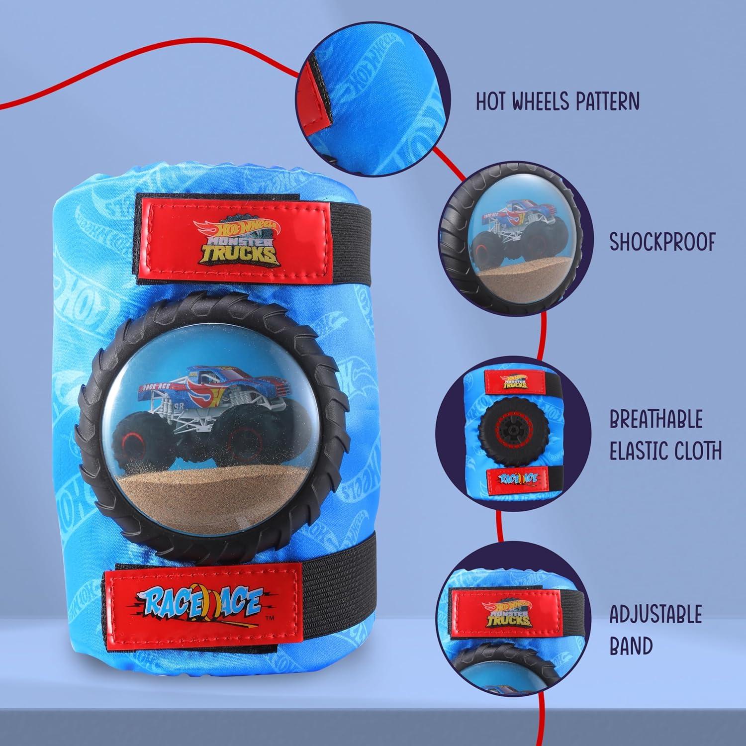 Protectores de Codos y Rodillas Voyager Hot Wheels 3+