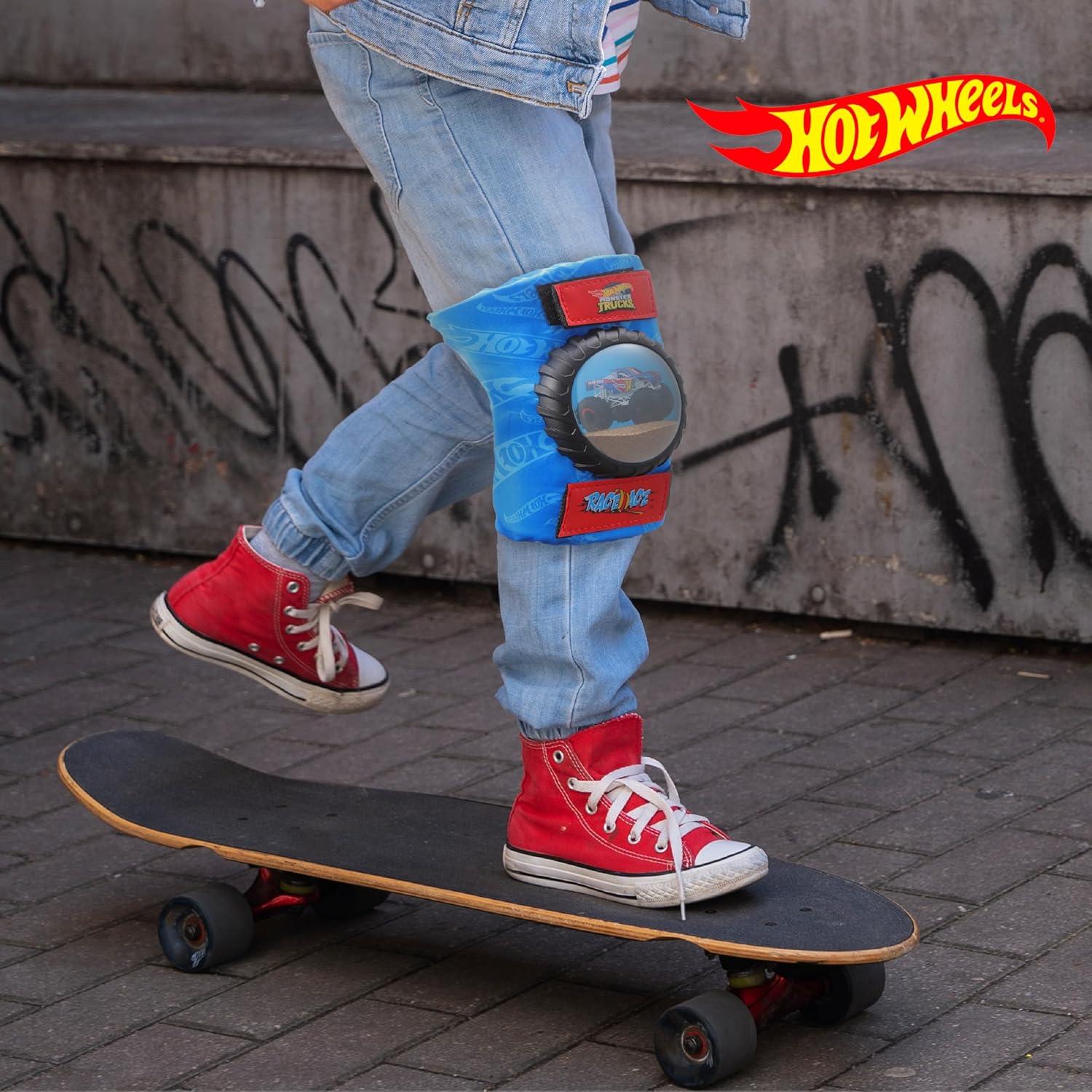 Protectores de Codos y Rodillas Voyager Hot Wheels 3+