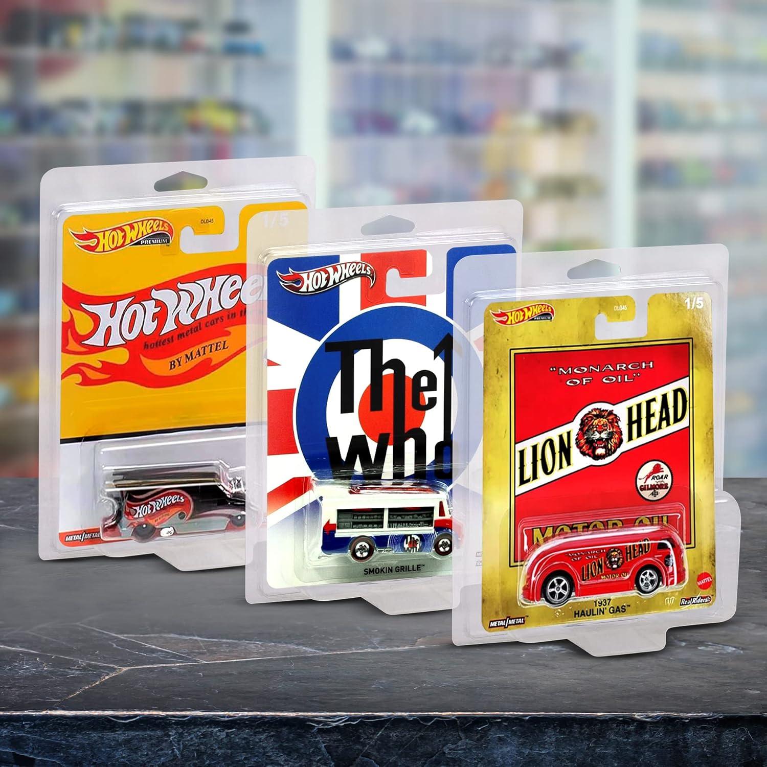 Funda Protectora Hot Wheels EVORETRO 0.60MM Paquete de 19