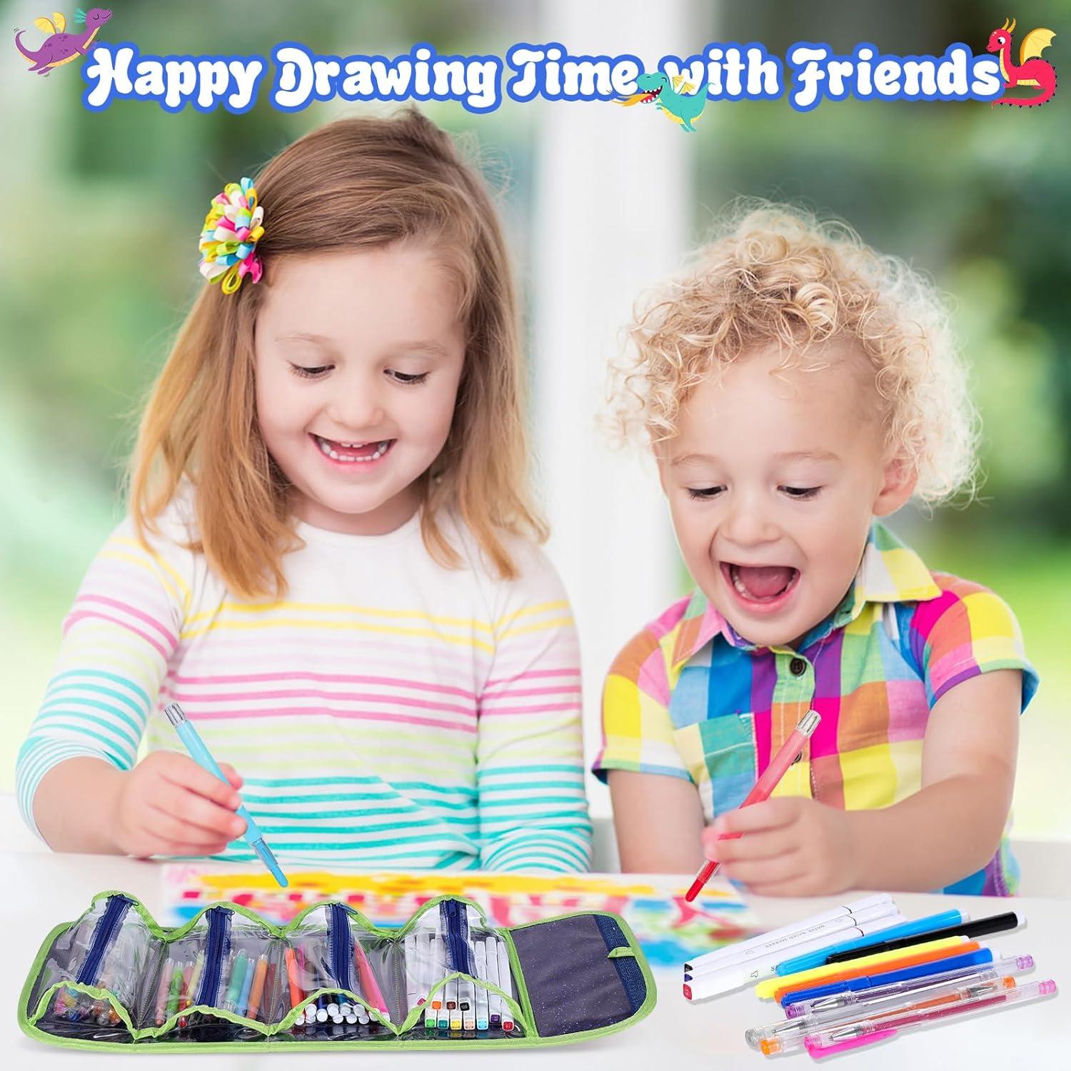 Set de Marcadores de Dinosaurios Purtarly 48PCS para Niños