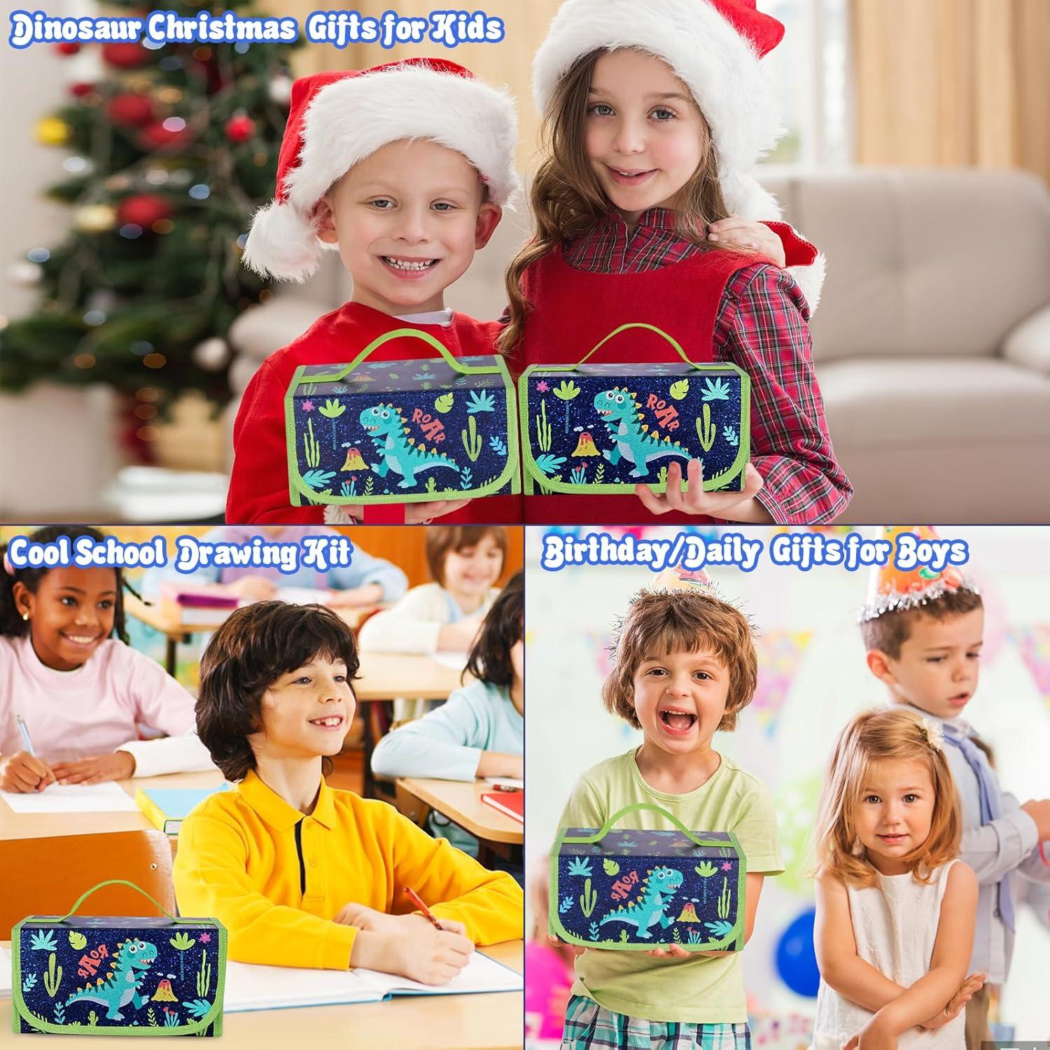 Set de Marcadores de Dinosaurios Purtarly 48PCS para Niños