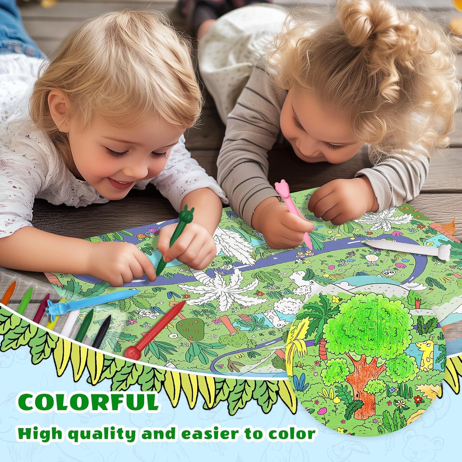 Set de Crayones en Forma de Animales R&DLanci - 11 Piezas No Tóxicas