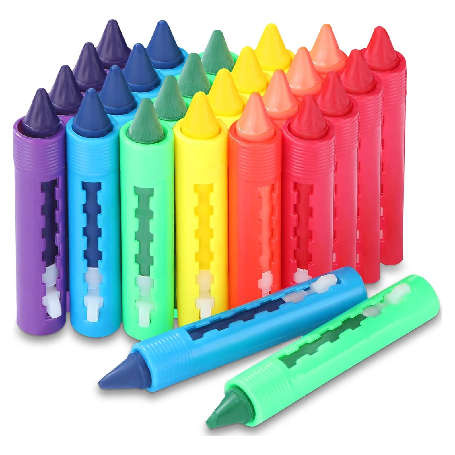 Crayones Lavables Epakh 24 Piezas para Niños y Niñas