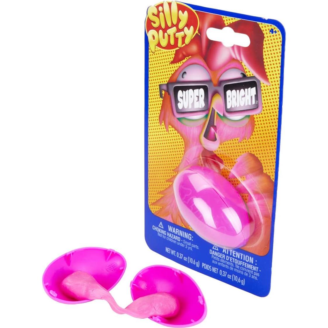Silly Putty Crayola Super Brillantes 18g - Juguete Antiestrés