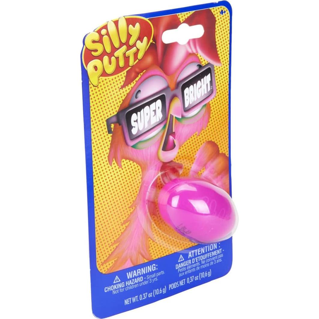 Silly Putty Crayola Super Brillantes 18g - Juguete Antiestrés