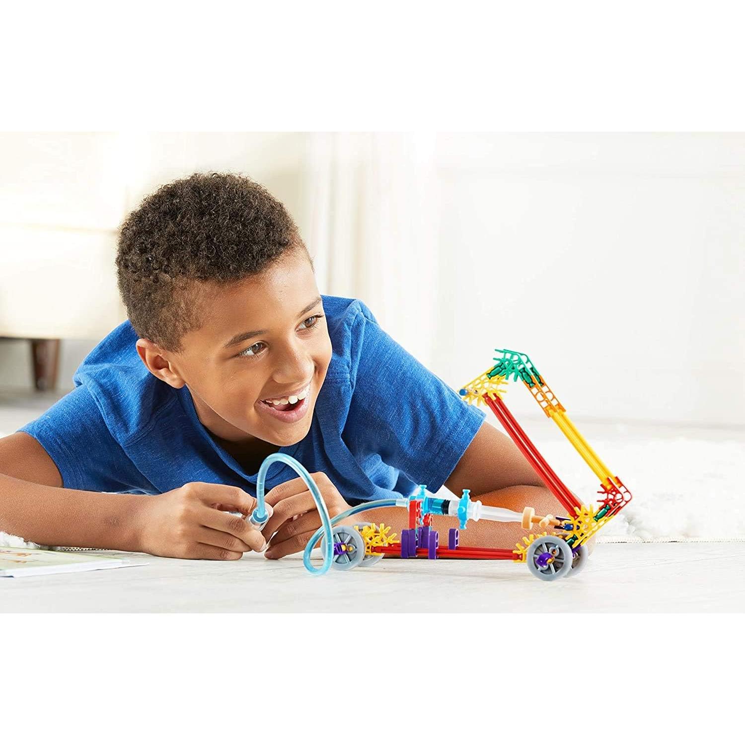 Kit de Ciencia Hand2mind K'NEX 9 Modelos 18 Experimentos