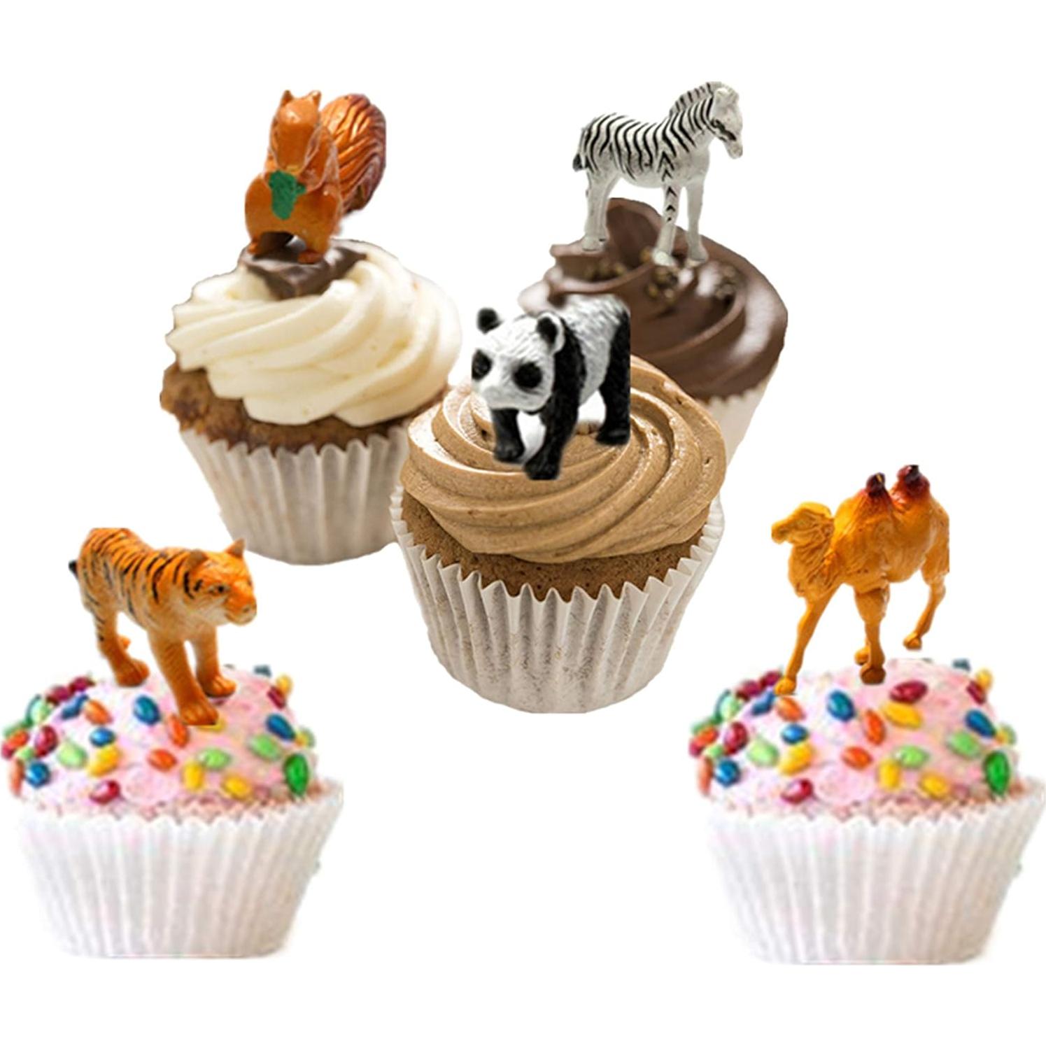 BAIVYLE 53 Figuras de Animales Safari Plástico Educativas 5.6 cm