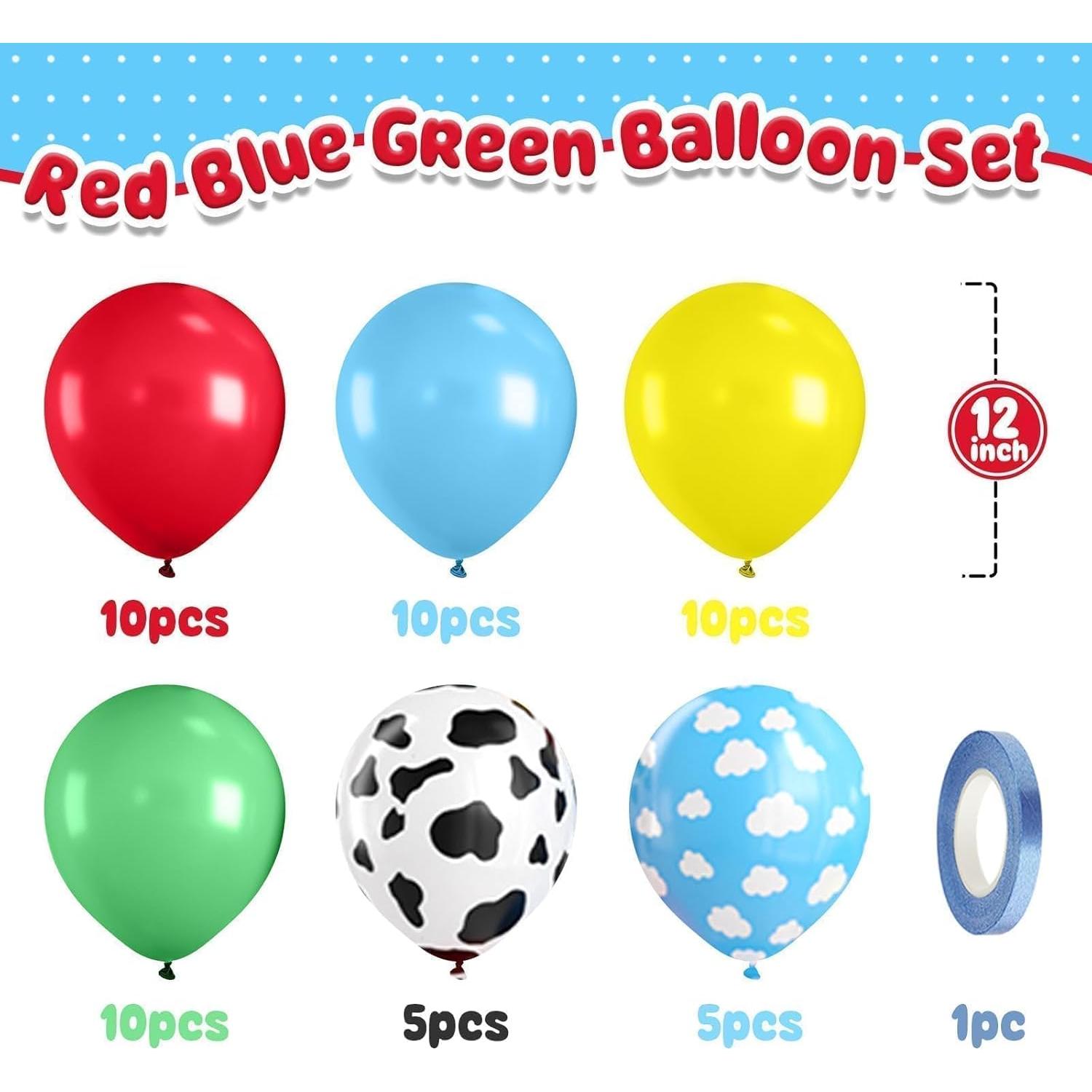 Conjunto de Globos de Fiesta FunHot 50 Piezas 30 cm