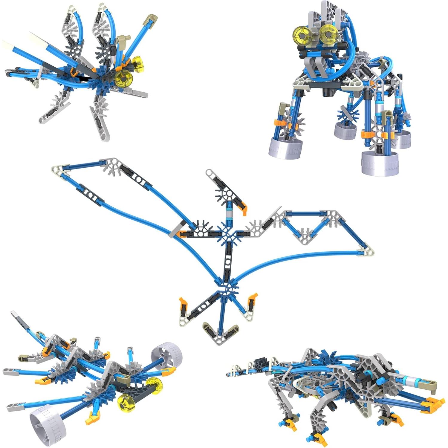 K'NEX | Cyborg Creatures 15 Model | Educational Toys for Boys and Girls, 196 Piece Stem Learning Kit, Engineering for Kids, Fun Colourful Construction Toys for Children Ages 8 12463