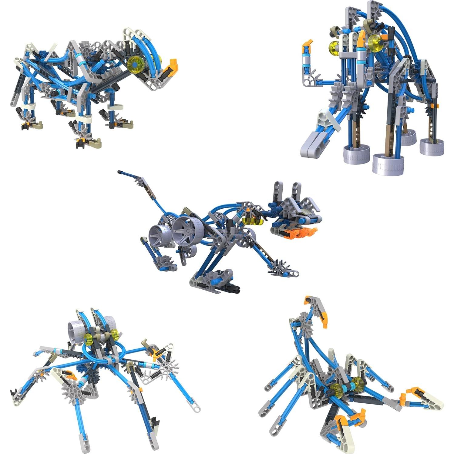 K'NEX | Cyborg Creatures 15 Model | Educational Toys for Boys and Girls, 196 Piece Stem Learning Kit, Engineering for Kids, Fun Colourful Construction Toys for Children Ages 8 12463
