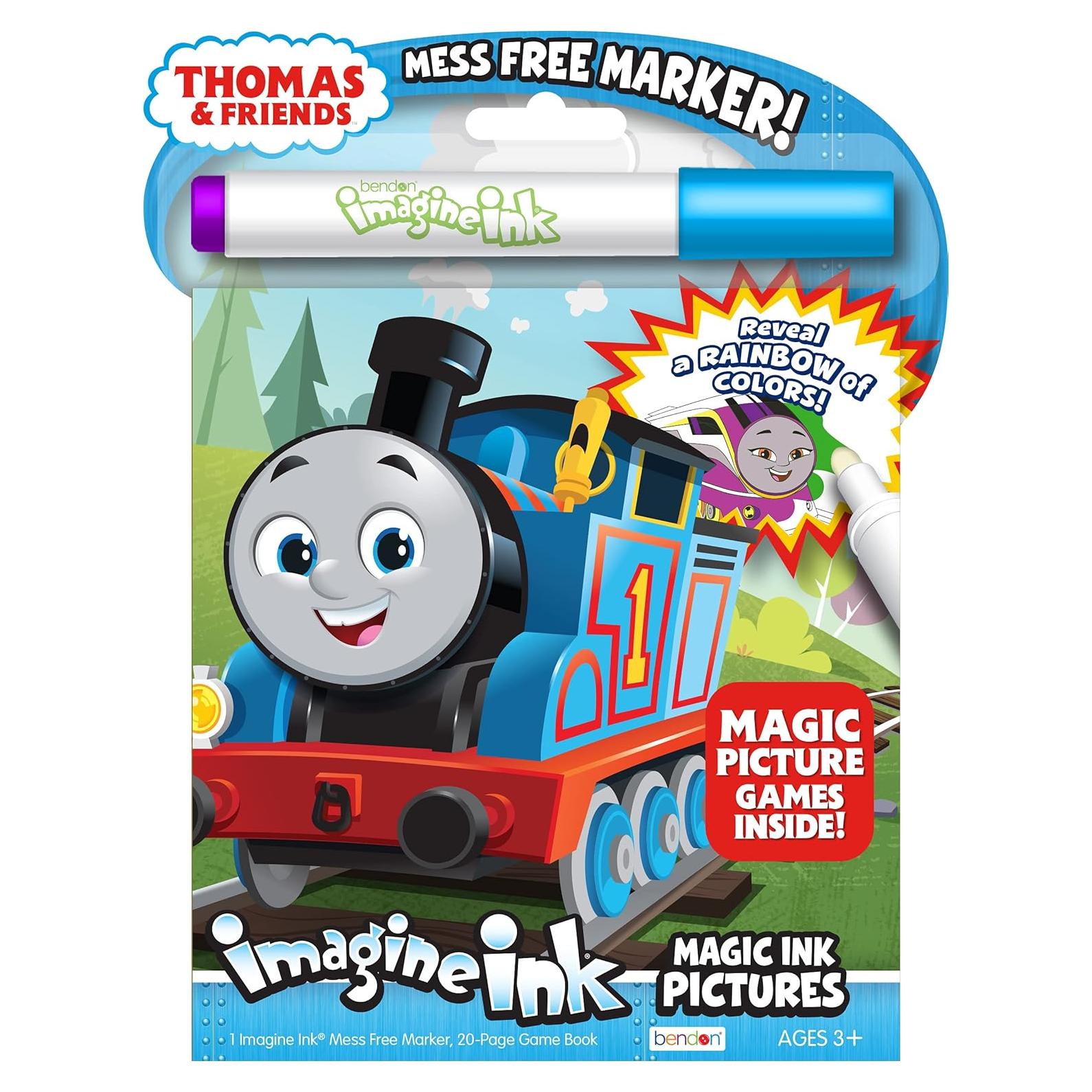 Libro para Colorear Bendon Imagine Ink Thomas All Engines Go 20 Páginas