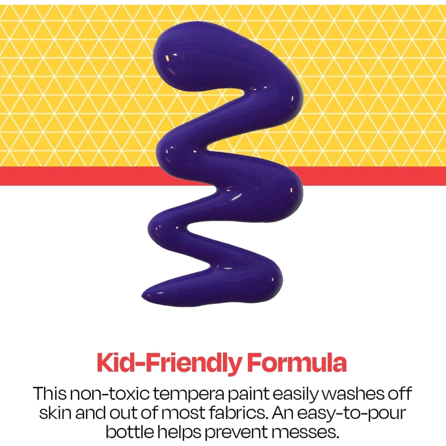 Pintura Tempera Lavable School Smart Púrpura 0.95L