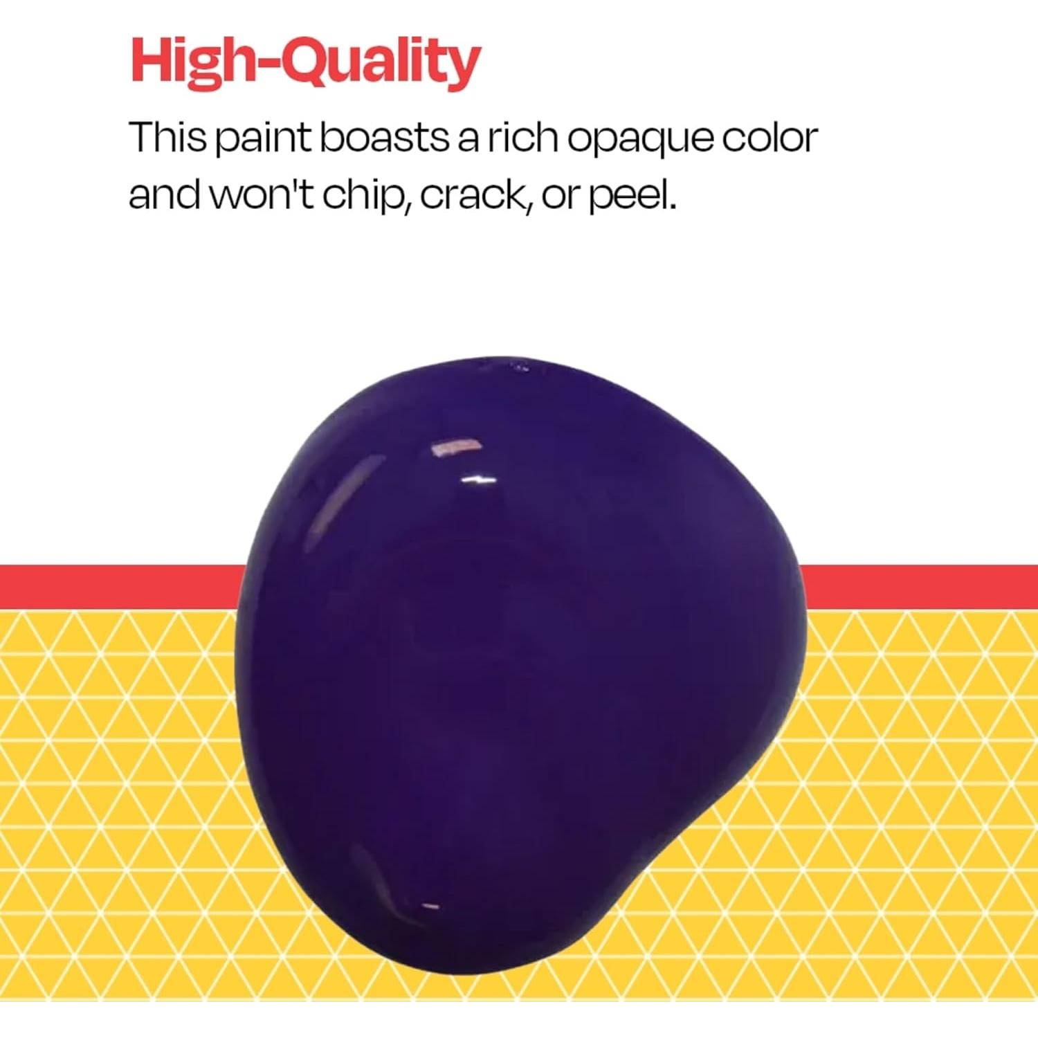 Pintura Tempera Lavable School Smart Púrpura 0.95L