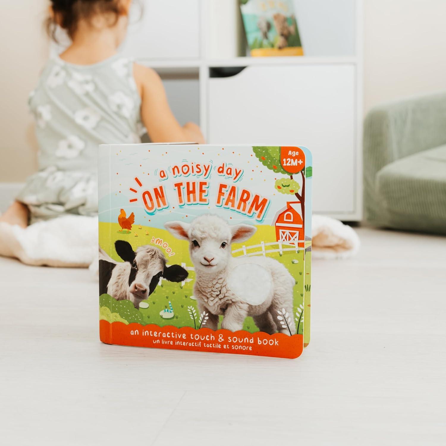 Libro Interactivo de Sonido Táctil ZICOTOs - Animales de Granja