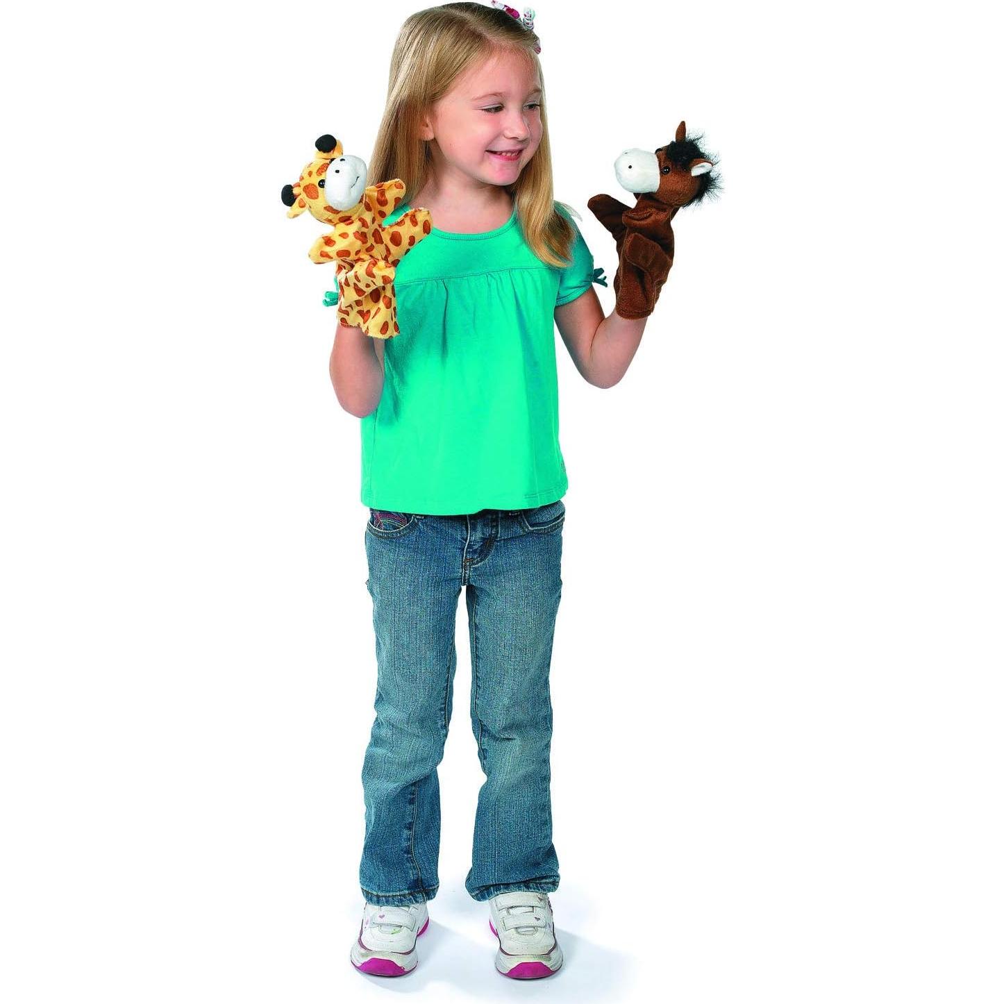 Títeres de Mano de Animales Fun Express - Juego de 12