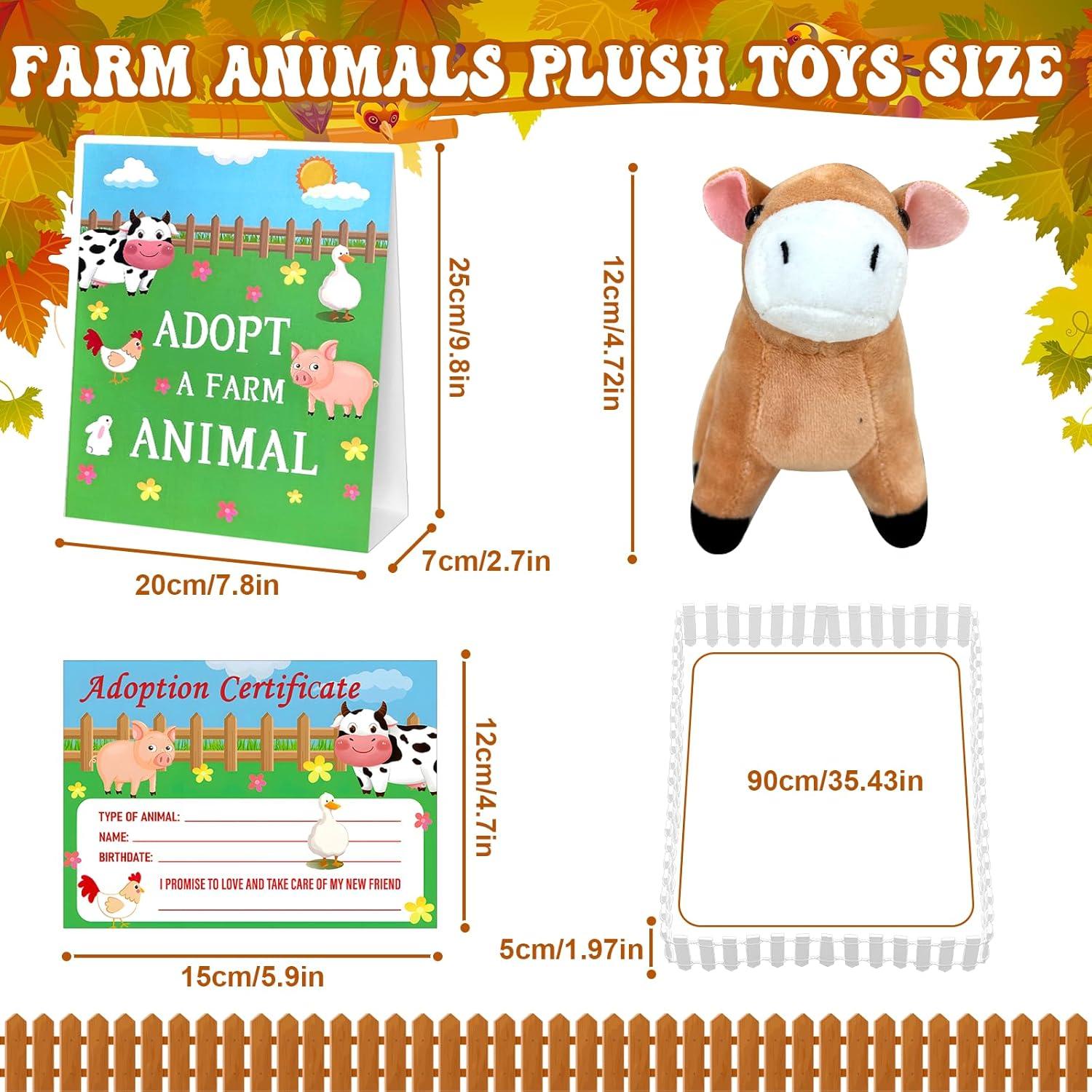 Set Fiesta de Animales de Granja Jiytivity - 38 Piezas