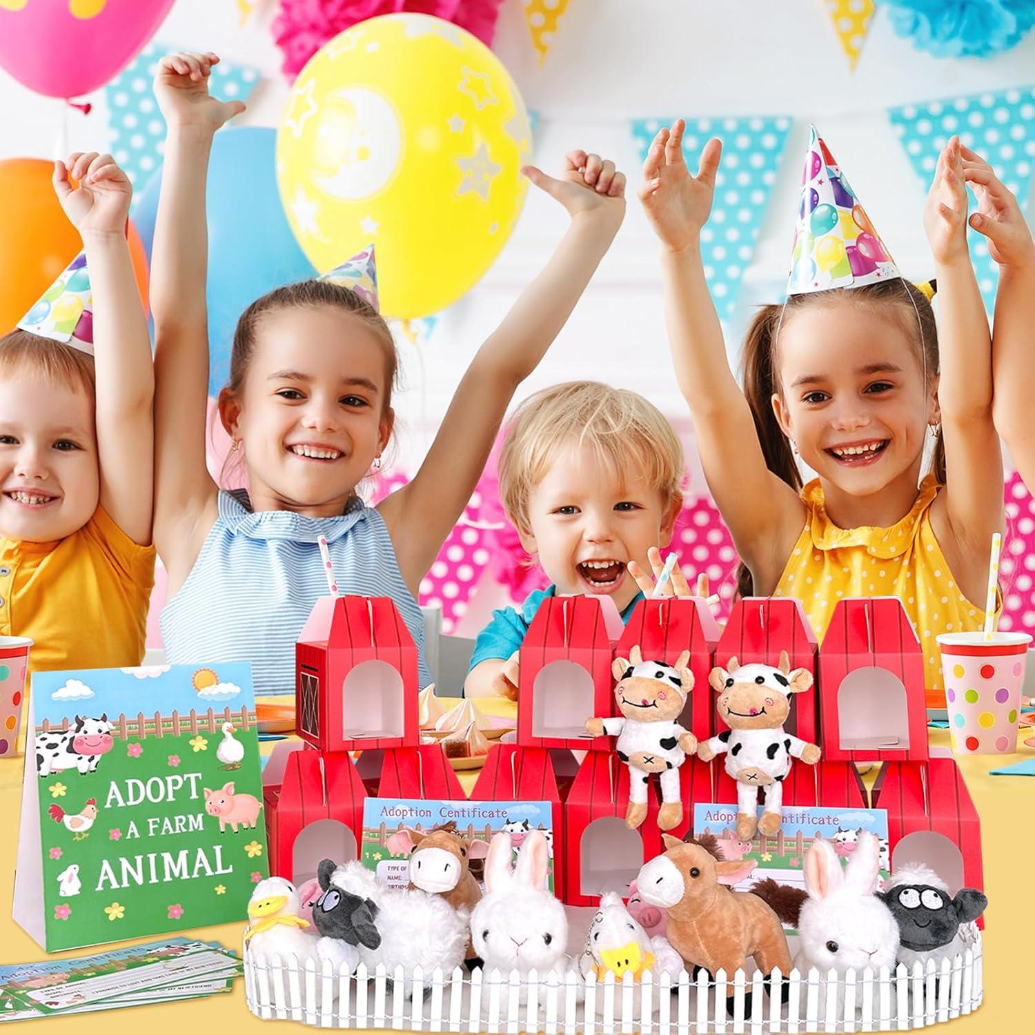 Set Fiesta de Animales de Granja Jiytivity - 38 Piezas