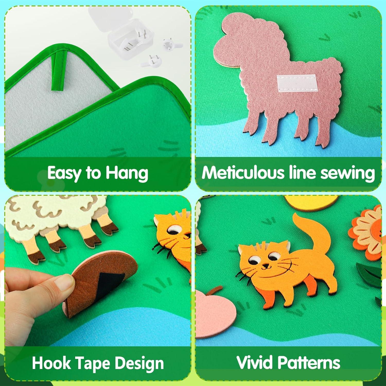 Juego de Historia de Animales de Granja HomeEvolution 43 Piezas