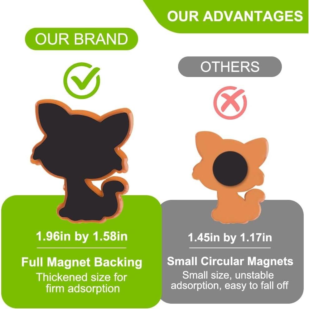 Imanes de Refrigerador para Niños YUJUN 12PCS Animales Granja