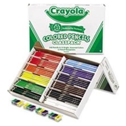 Lápices de madera de colores Crayola 12 unidades 3.3 mm
