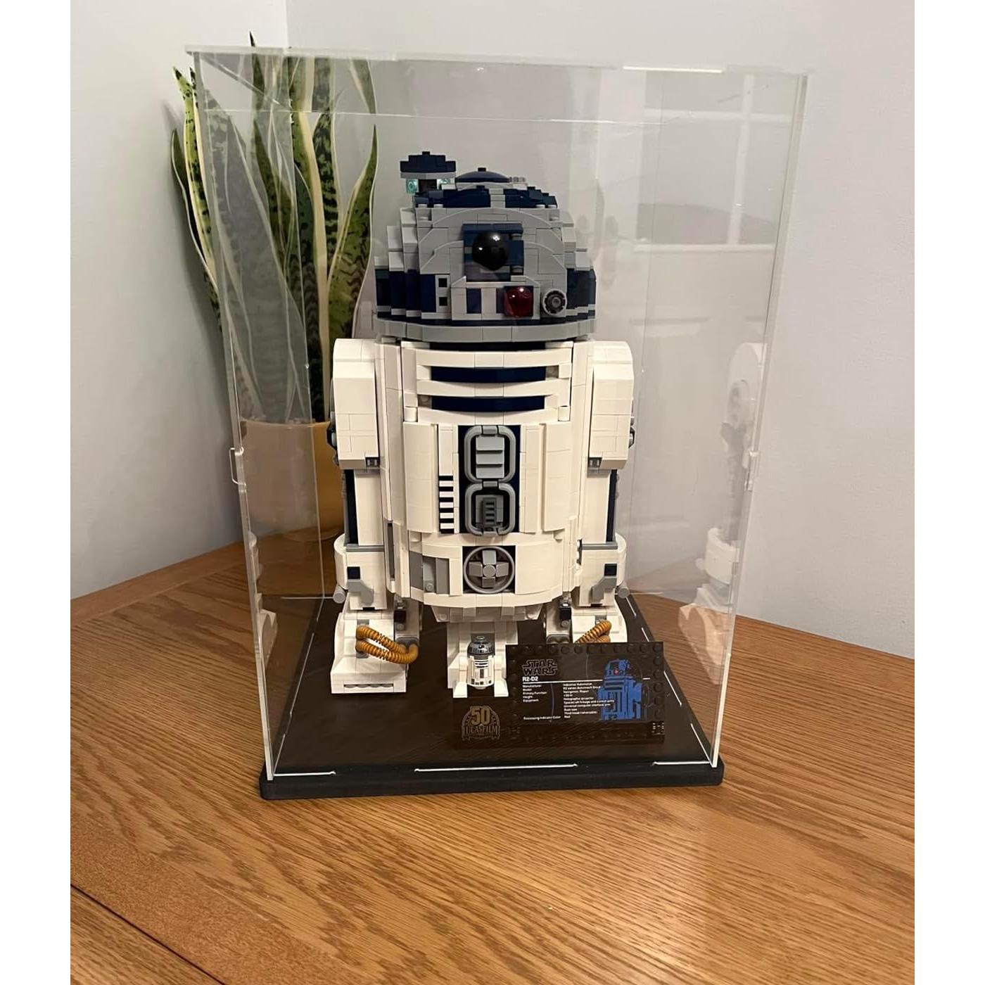 Caja de Exhibición Acrílica Choowin 25x25x35 cm para Lego