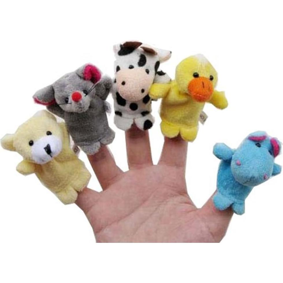 Muñecos de Dedo de Animales Super Z Outlet - Set de 10 Peluche