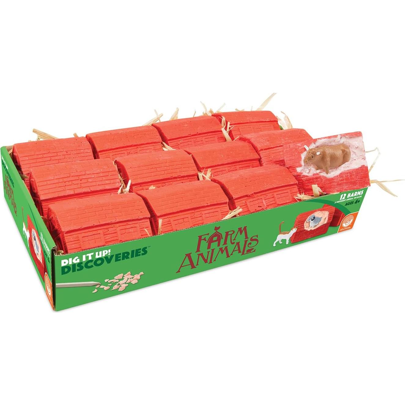 Kit de Excavación de Animales de Granja MindWare - 12 Proyectos