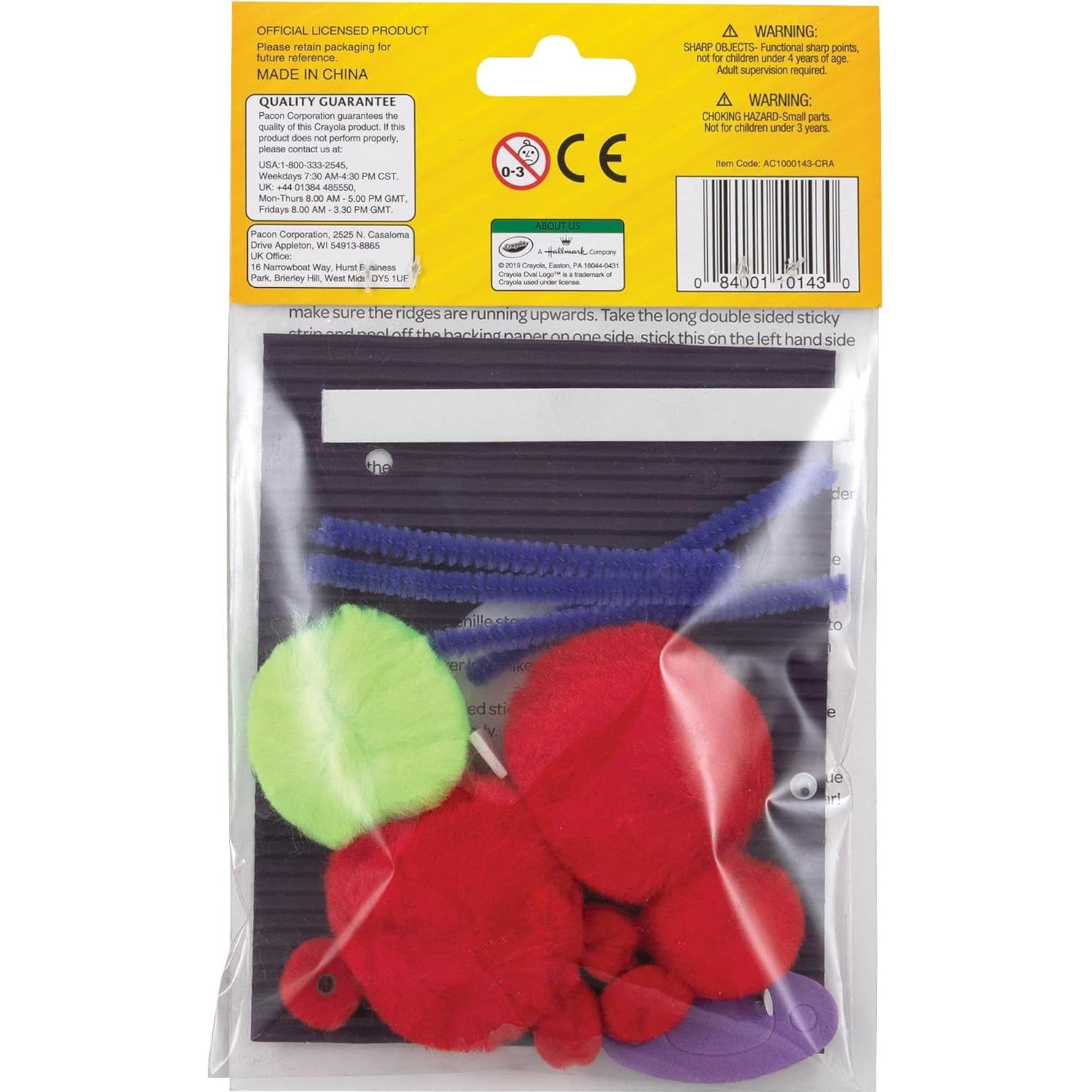 Kit de Coche de Carreras Crayola - 20 Piezas para Niños