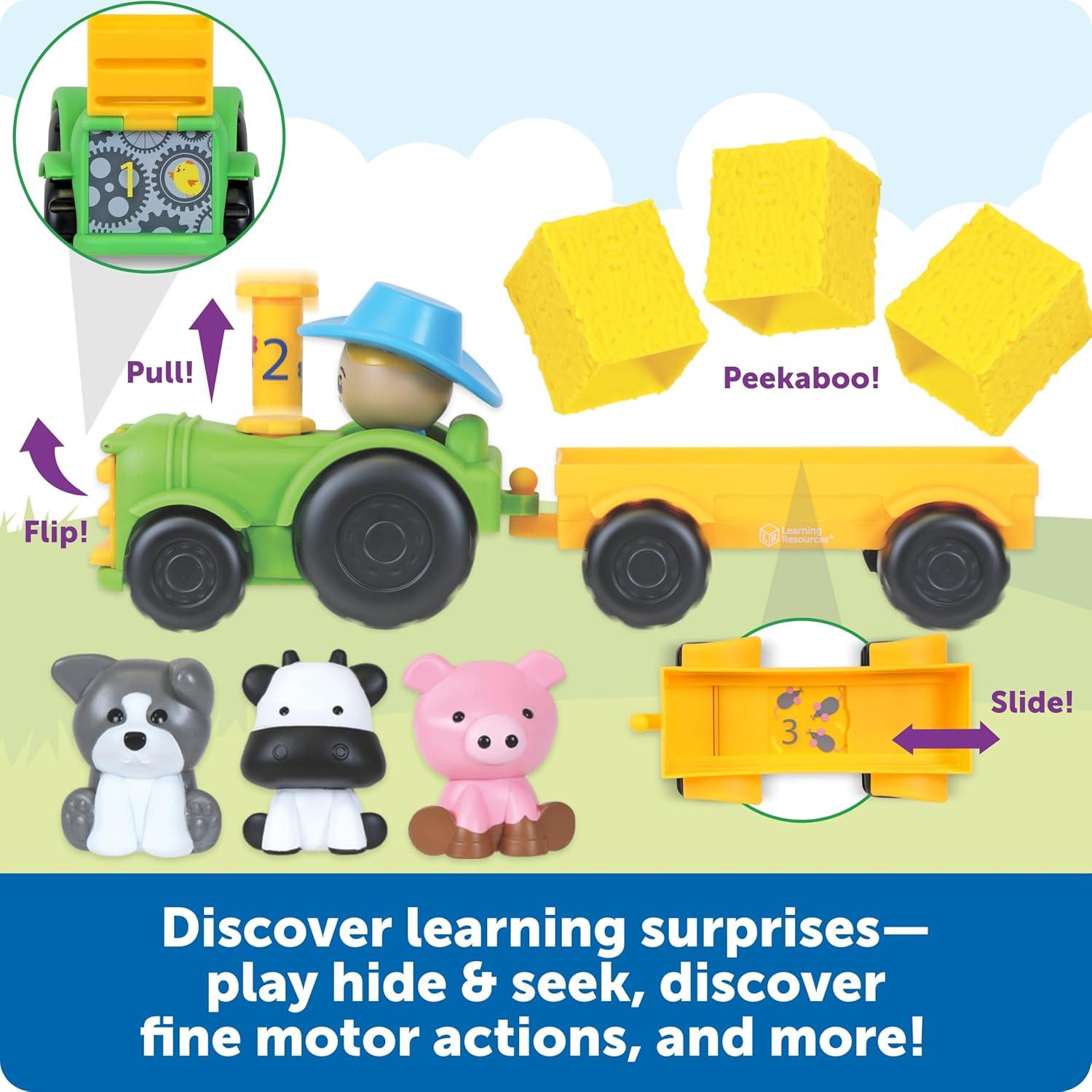 Tractor Peeksville Haul & Seek Learning Resources - Juguete Educativo
