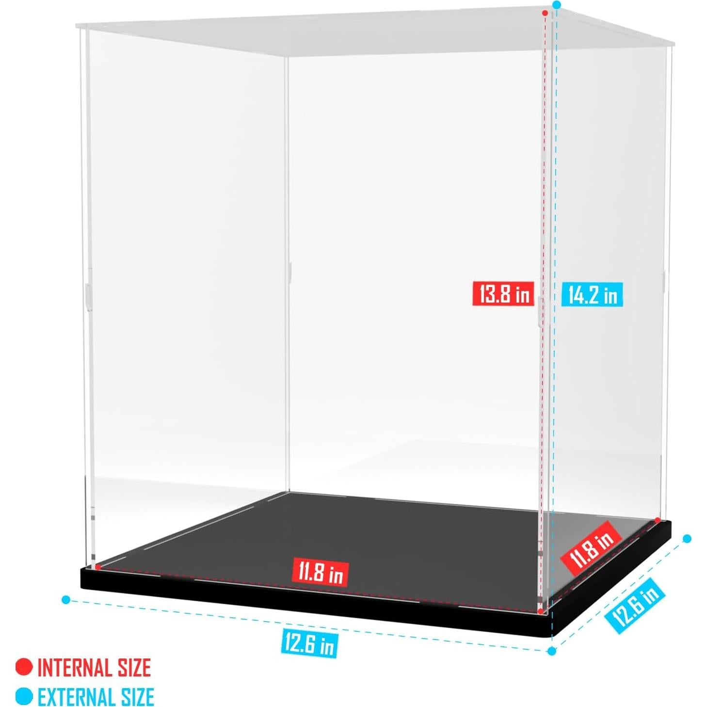 Caja de Exhibición Acrílica Choowin para Lego 30x30x35 cm