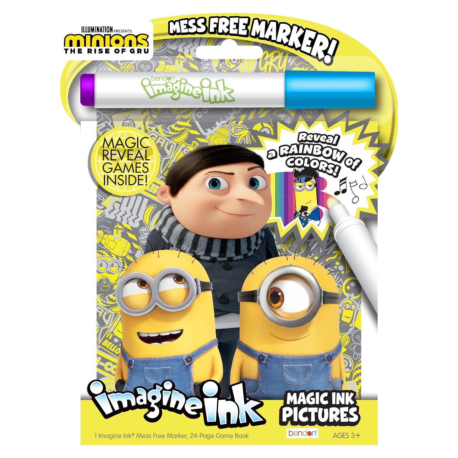 Libro de Colorear Sin Desorden Despicable Me 24 Páginas