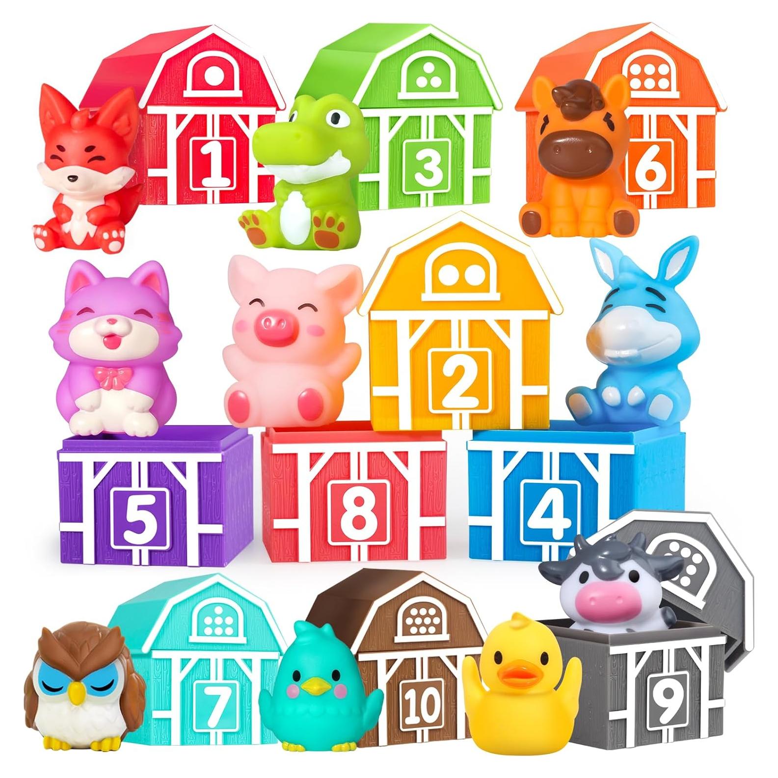 Juguetes de Aprendizaje Oriate Animales de Granja 20 Piezas