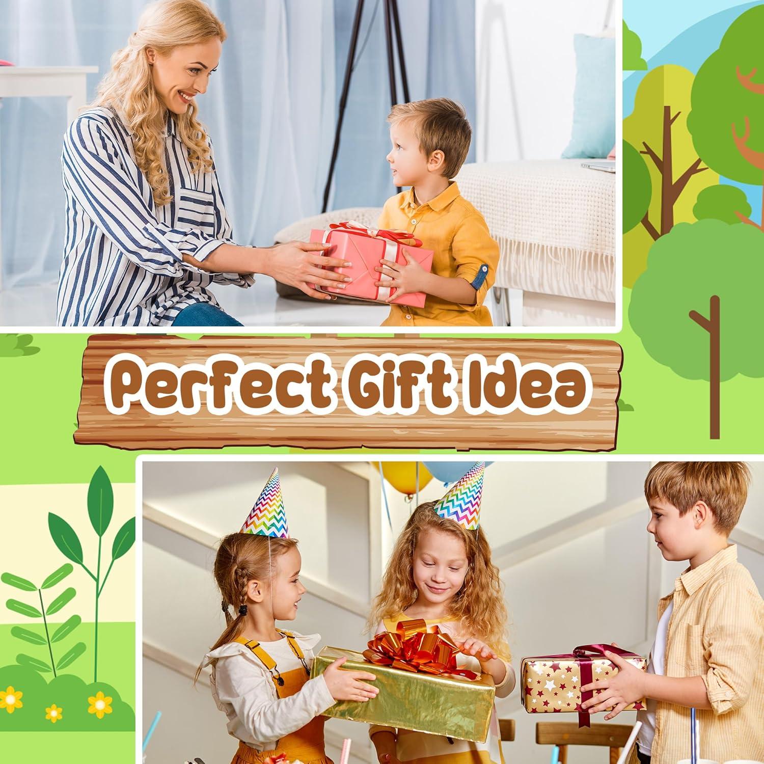 Conjunto de 12 Animales de Peluche Safari Genérico - Juguetes