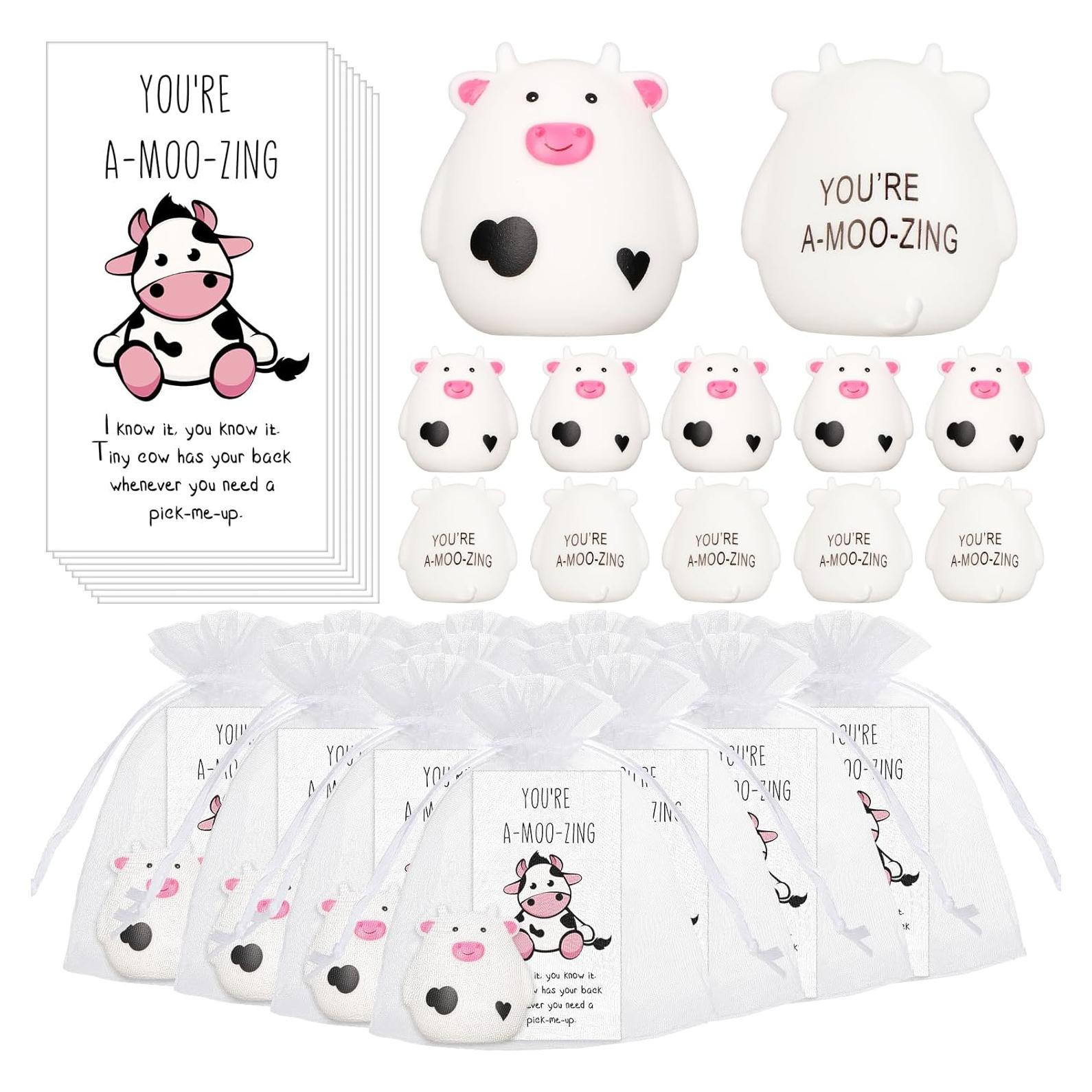 Cholemy 15 Juegos de Regalo Fiesta Vaca Juguetes y Tarjetas