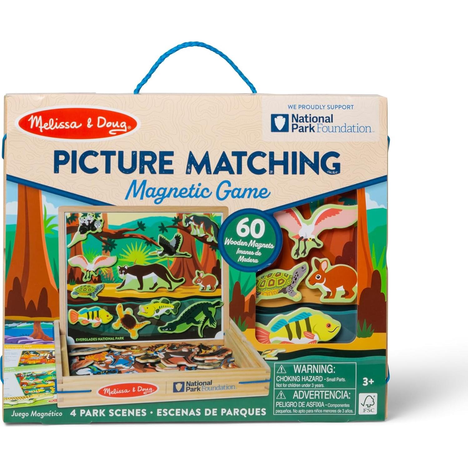 Juego Magnético de Emparejamiento Melissa & Doug - Parques Nacionales